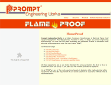 Tablet Screenshot of flameproof-explosionproof.com